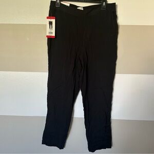 Jessica Simpson Women’s Casual Ankle Pant - Black - Size Medium